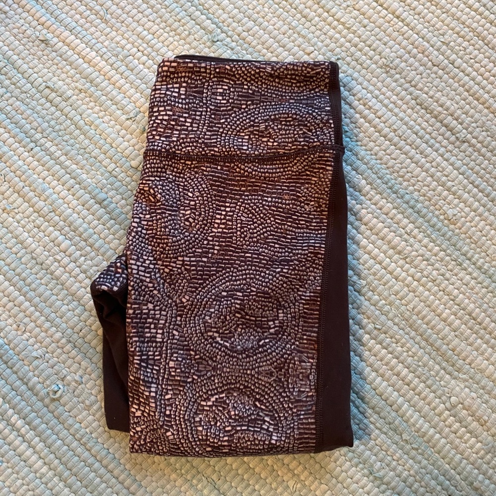Lululemon speckled wunder under leggings - RARE